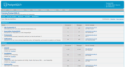Desktop Screenshot of forum.postgresql.fr