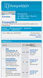 Mobile Screenshot of forum.postgresql.fr