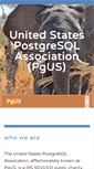 Mobile Screenshot of postgresql.us