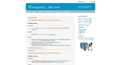 Desktop Screenshot of jdbc.postgresql.org